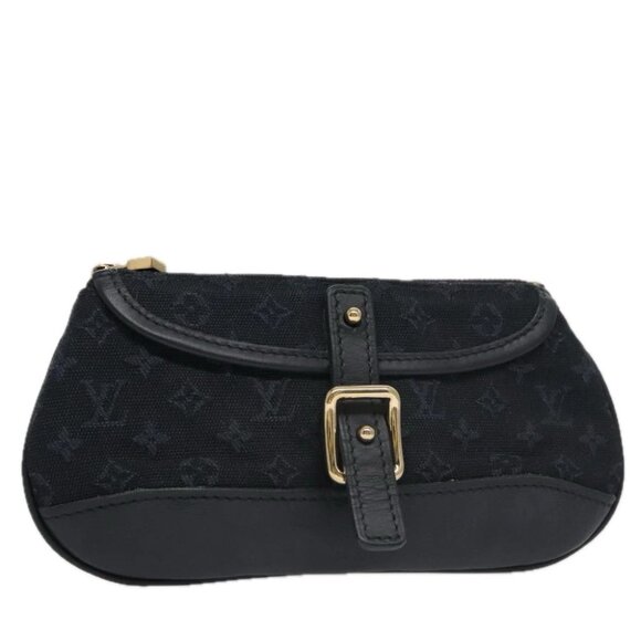 LOUIS VUITTON Monogram Mini Ansophie Pouch TST Blue - Picture 1 of 16